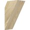 Ekena Millwork 4"W x 6"D x 10"H Traditional Rough Sawn Knee Brace, Douglas Fir BRC04X06X10TRA00RDF - alternate 1